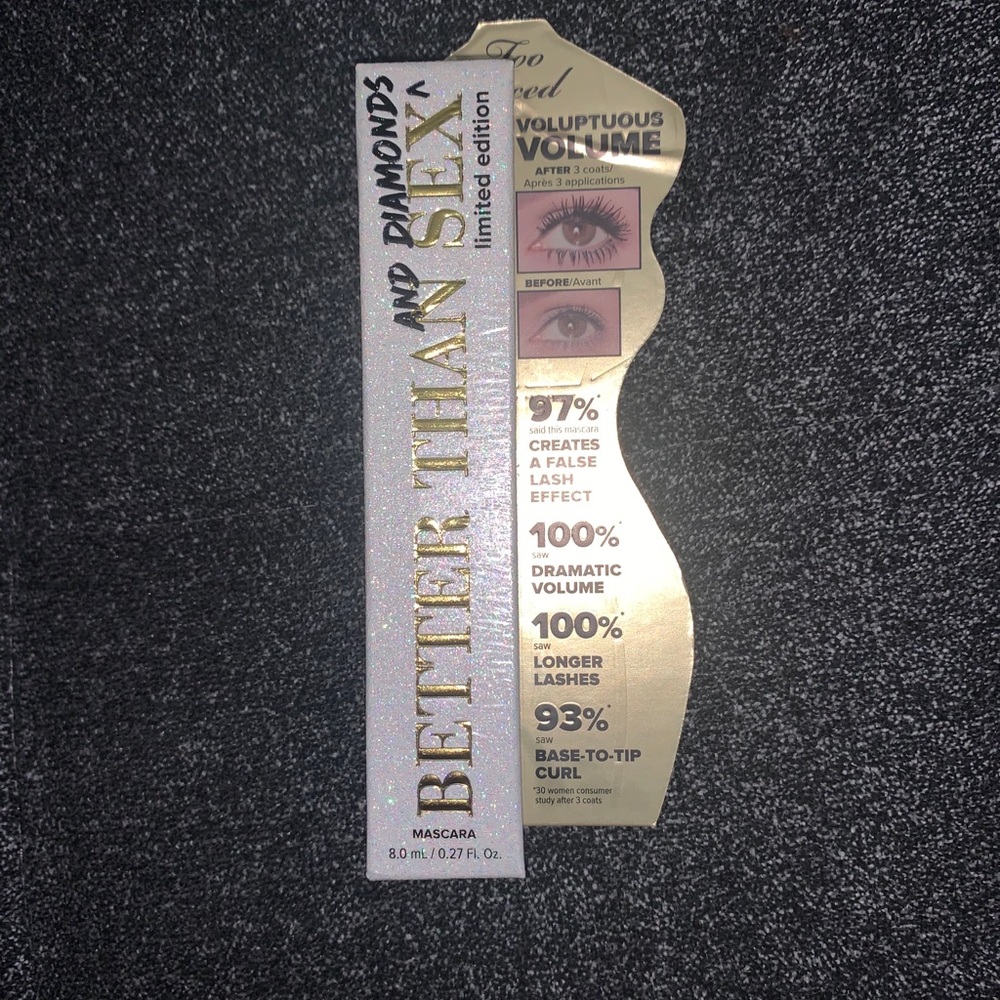 Better than sex and diamonds mascara